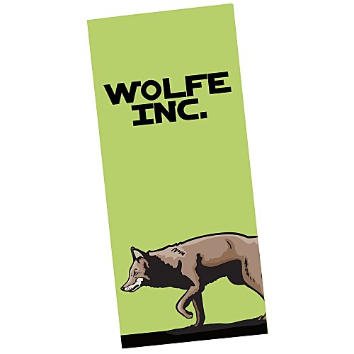 Full Color Paper Two-Pocket Mini Folder - 9" x 4" Main Image