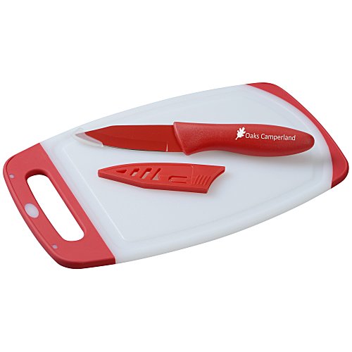 Cut-It Board & Paring Knife Set Main Image