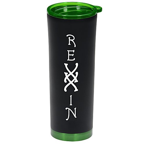 Slim Jim Vacuum Insulated Tumbler - 24 oz. - Black Main Image