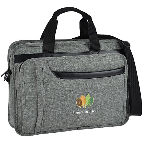 Paragon Laptop Brief Bag - Embroidered Main Image