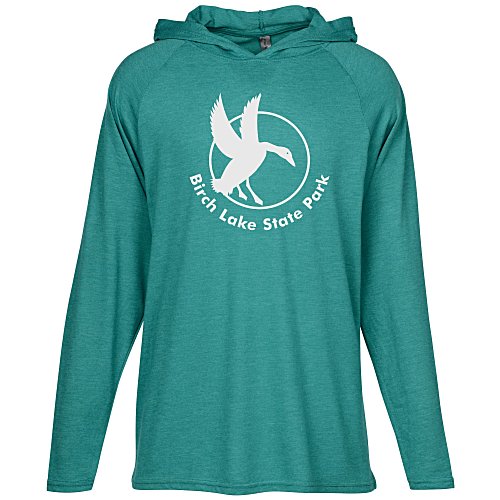 Platinum Tri-Blend Hooded T-Shirt - Screen Main Image