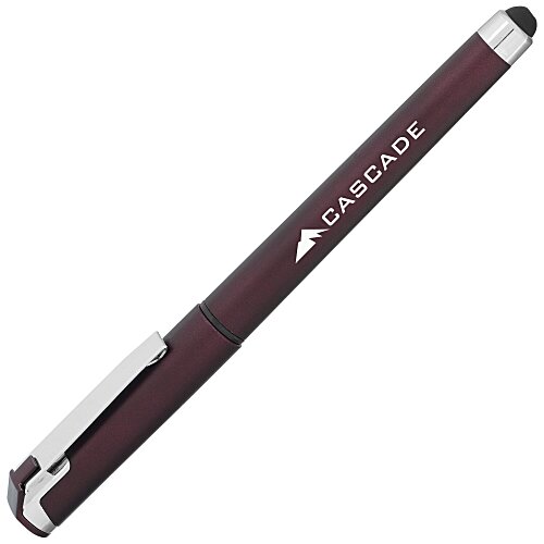 Cali Soft Touch Stylus Gel Pen - Metallic Main Image