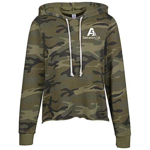 Alternative School Yard Hoodie - Ladies' - Camo - Screen Main Image