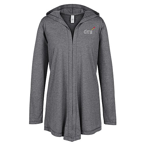 Tri-Blend Hooded Cardigan Main Image