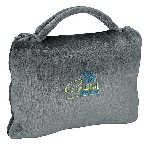 Grab-N-Go Travel Blanket - Embroidered Main Image