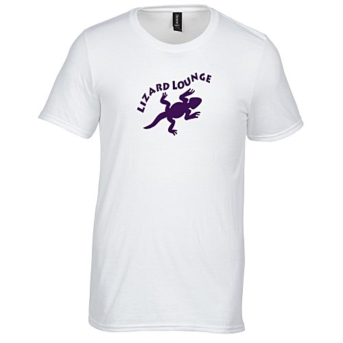 Gildan Tri-Blend T-Shirt - Men's - White - Screen Main Image
