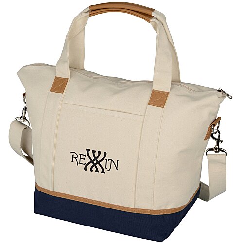 Northeast 16-oz Cotton Weekender Duffel Tote - 24 hr Main Image