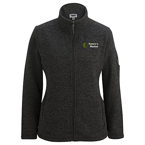 Sweater Knit Fleece Jacket - Ladies' - 24 hr Main Image