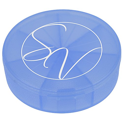 Med-Week Round Pill Box Main Image