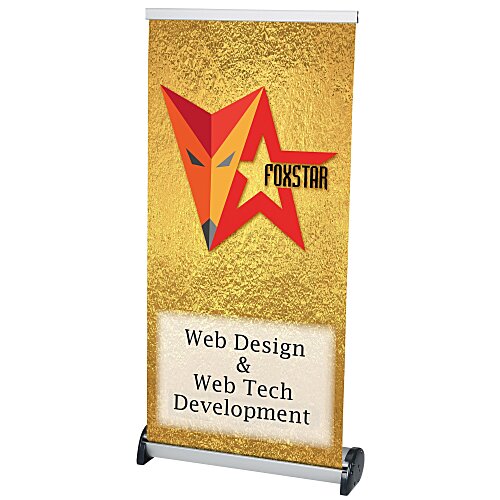 Phoenix Retractable Tabletop Banner Display - 17 inches Main Image