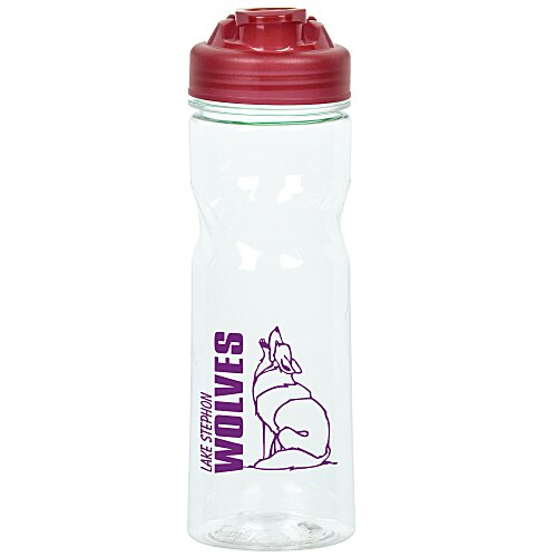 Refresh Camber Water Bottle with Flip Lid - 20 oz - Clear - 24 hr Main Image