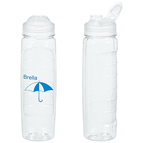 Refresh Clutch Water Bottle with Flip Lid - 28 oz - Clear - 24 hr Main Image
