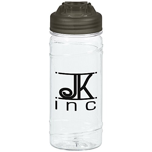 Refresh Cyclone Water Bottle with Flip Lid - 16 oz - Clear - 24 hr Main Image
