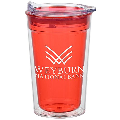 Sentinel Travel Tumbler - 14 oz. - Translucent Main Image