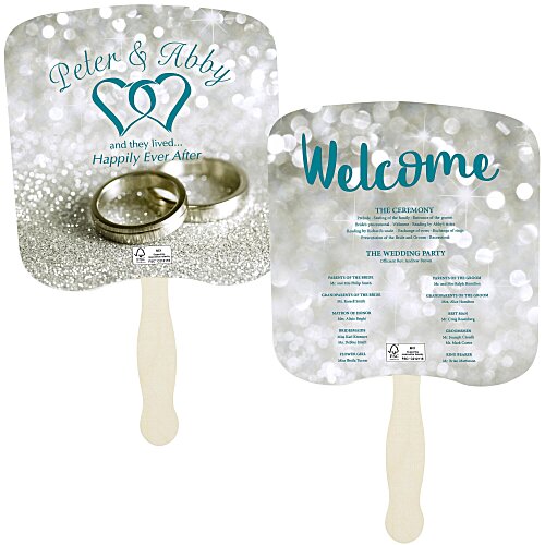 Sandwich Hand Fan - Slice Main Image