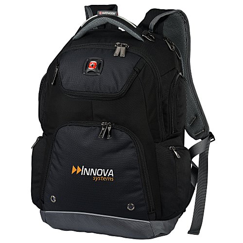Wenger Odyssey Pro-Check 17 inches Laptop Backpack - Embroidered Main Image