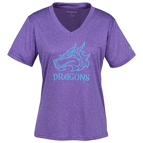 Reebok Performance Tee - Ladies' - Heathers - Screen Main Image