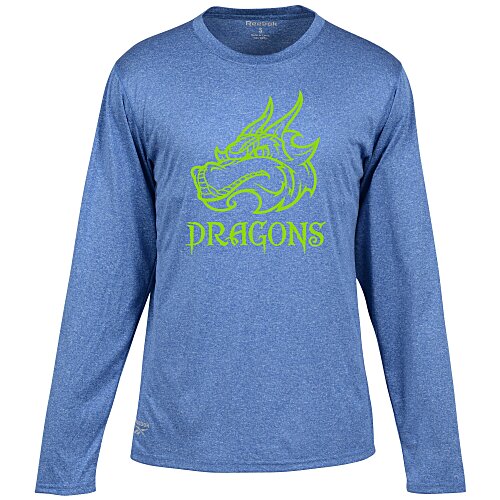 Reebok Performance LS Tee - Men's - Heathers - Screen Main Image