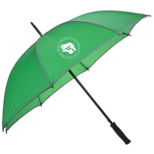 Reflective Piping Umbrella - 46 inches Arc Main Image