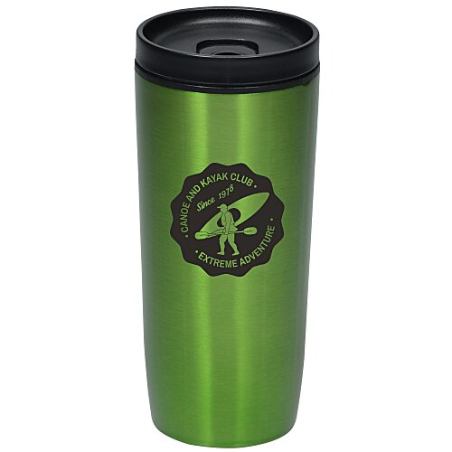 Custom Accent Stainless Travel Mug - 16 oz. - Colors Main Image