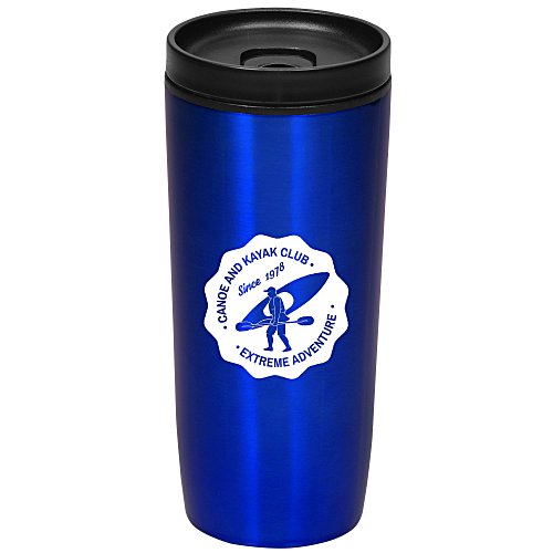 Custom Accent Stainless Travel Mug - 16 oz. - Colors - 24 hr Main Image