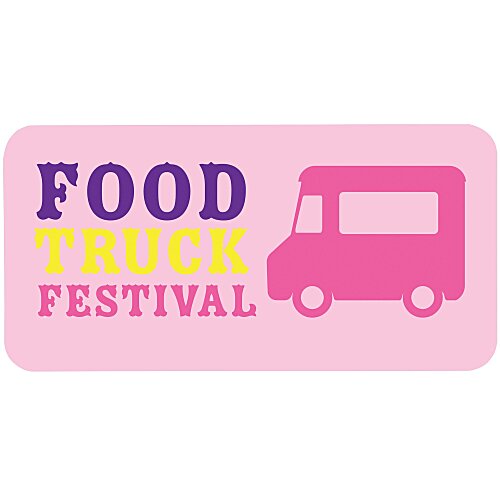 Button Sheeted Stickers - Rectangle - 1" x 2" Main Image