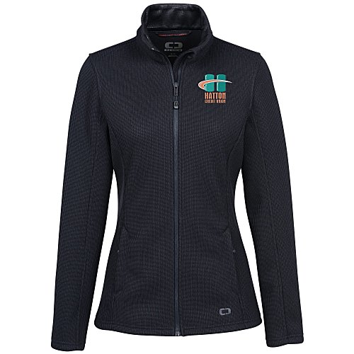 OGIO Ribbed Fleece Jacket - Ladies' Main Image