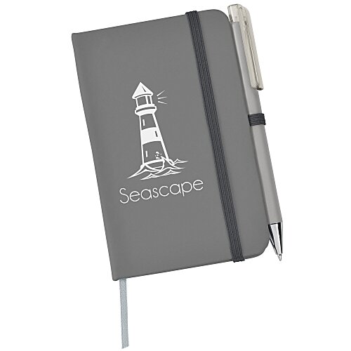 TaskRight Afton Notebook with Pen - 5-1/2" x 3-1/2" - 24 hr Main Image