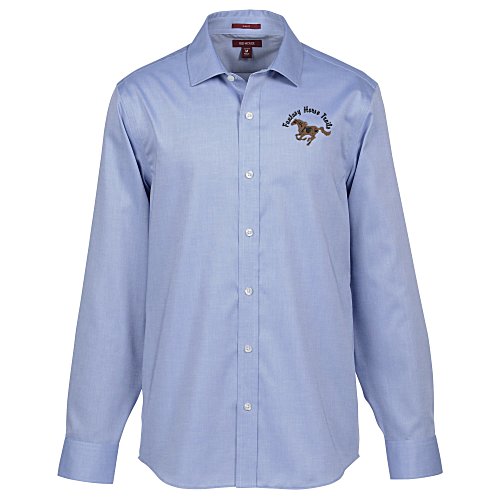 Pinpoint Oxford Non-Iron Slim Fit Dress Shirt - Men's Main Image
