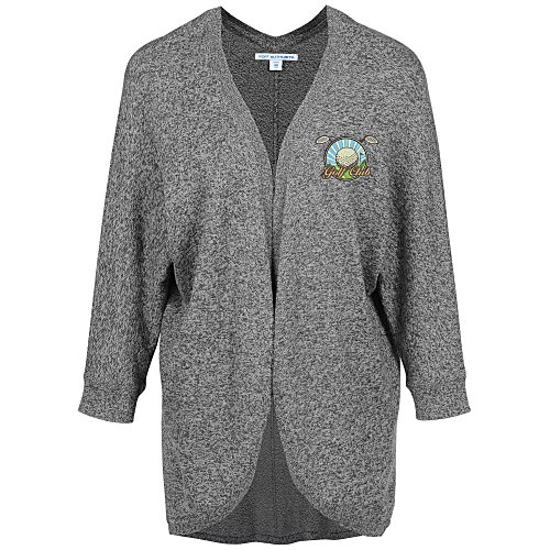 Marled Heather Open Wrap Sweater - Ladies' Main Image