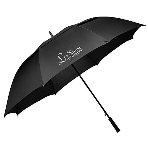 Slazenger Auto Open Golf Umbrella - 64 inches Arc - 24 hr Main Image