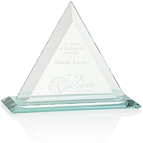 Dresden Triangle Jade Award - 6 inches Main Image