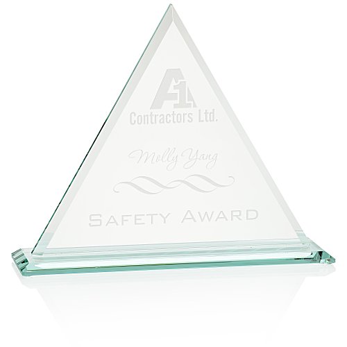Dresden Triangle Jade Award - 10 inches Main Image