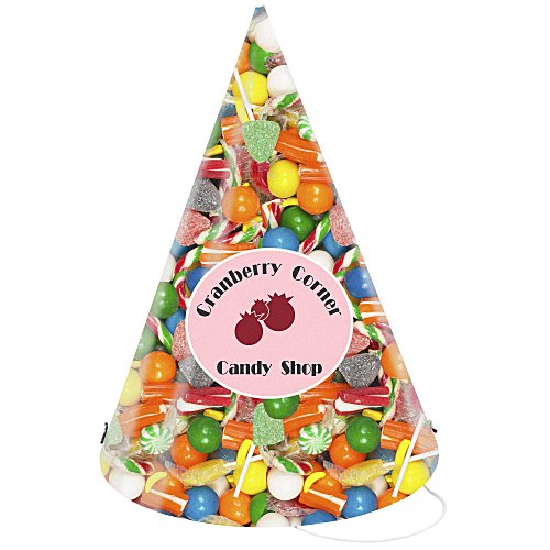 Paper Party Hat - Full Color Main Image