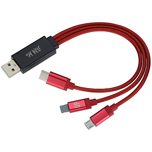 Illuminate Light-Up Logo Charging Cable Main Image