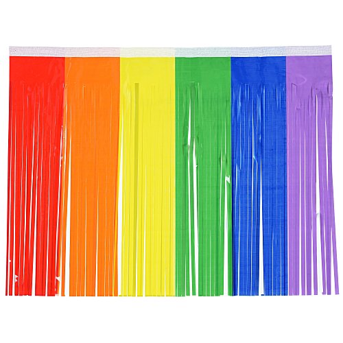 Celebration Fringe - 15" x 10' - Specialty - Rainbow Main Image
