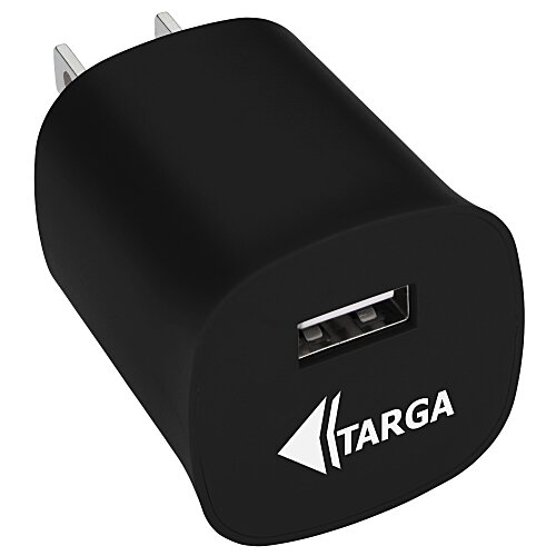 Single Port Folding USB Wall Charger - 24 hr Main Image