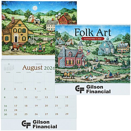 Folk Art Calendar Main Image