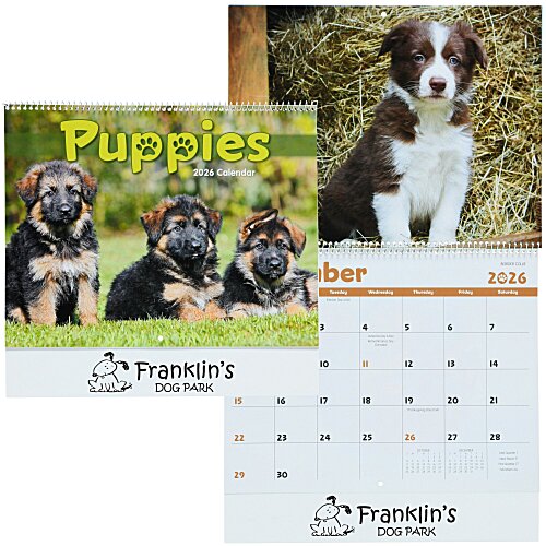 Puppies Calendar Main Image
