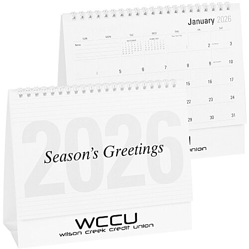Large Tent-Style Desk Calendar Main Image