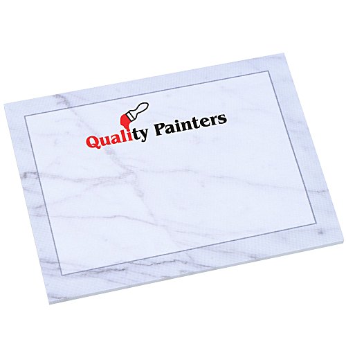 Souvenir Designer Sticky Note - 3" x 4" - Marble - 25 Sheet Main Image