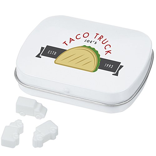 Mint Tin with Shaped Mints - Truck Main Image