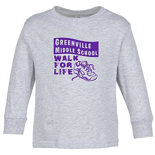 Rabbit Skins Fine Jersey Long Sleeve T-Shirt - Toddler Main Image