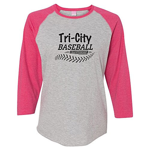 LAT Vintage Fine Jersey Baseball Tee - Ladies' - Screen Main Image
