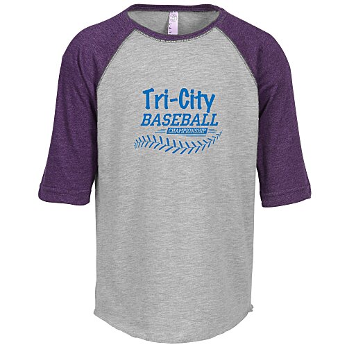 LAT Vintage Fine Jersey Baseball Tee - Youth - Screen Main Image