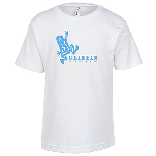 LAT Fine Jersey T-Shirt - Youth - White Main Image