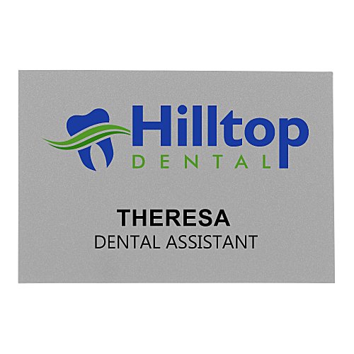 Charleston Name Badge - 2" x 3" - Jeweler's Pinback - 24 hr Main Image