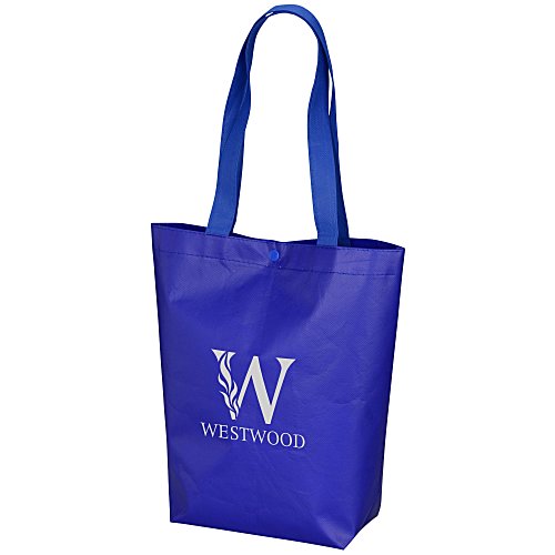 Matte Laminated Snap Tote Main Image