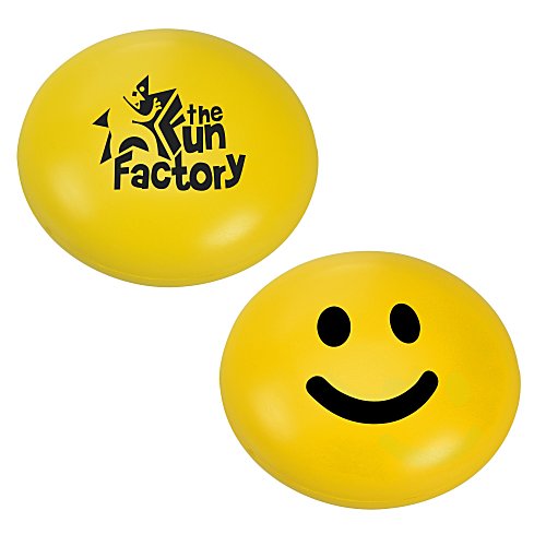 Smile Emoji Squishy Stress Reliever - 24 hr Main Image