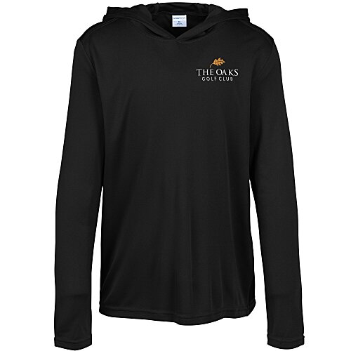 Defender Performance Hooded T-Shirt - Youth - Embroidered Main Image